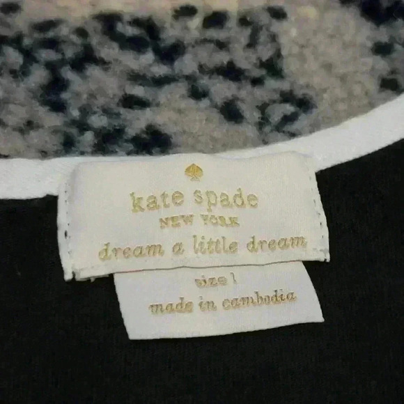 Kate Spade Black Ruffled Peplum Tank - S - Picture 4 of 8